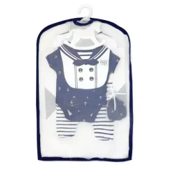 Rose Textiles Baby Sets*- 5Pk Baby Boy Sailor Set In A Mesh Bag