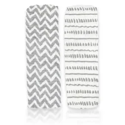 Rose Textiles Swaddles & Wearable Blankets*- 2Pk Grey Doodle Muslin Swaddle Blankets