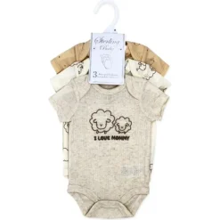 Rose Textiles Baby Sets*- 3Pk Neutral Bodysuit Set I Love Mommy