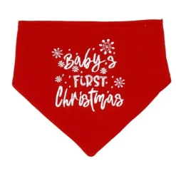 Rose Textiles Christmas Clothing*- 3Pk Red Snow Flake Set