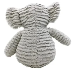 Rose Textiles Plush & Stuffed Animals*- Ridged Plush Toy, Grey Elephant