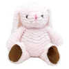Rose Textiles Plush & Stuffed Animals|Easter*- Ridged Plush Toy, Pink Bunny
