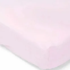 Rose Textiles Crib & Bed Sheets*- Solid Flannel Crib Sheet, Pink