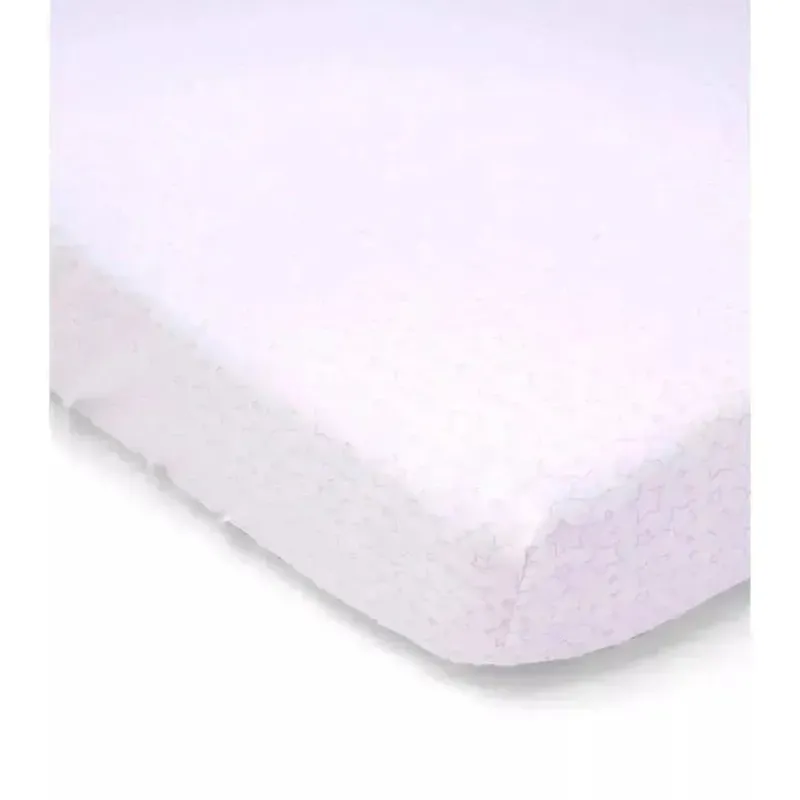 Rose Textiles Crib & Bed Sheets*- Star Flannel Crib Sheet, Pink