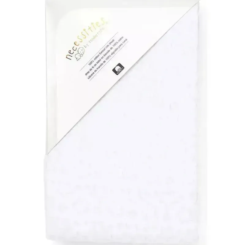 Rose Textiles Crib & Bed Sheets*- Star Flannel Crib Sheet, Pink