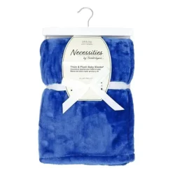 Rose Textiles Blankets & Quilts*- Super Thick & Plush Blanket, Blue