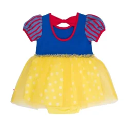 RuffleButts Dresses|Baby Dresses & Skirts*- Baby Girls Apple Princess Bow Twirl Romper Short Sleeve