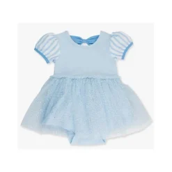 RuffleButts Dresses|Baby Dresses & Skirts*- Baby Girls Princess Bow Twirl Short Sleeve Romper