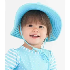 RuffleButts Baby Swimming Clothes*- Tropical Breeze Swim Hat