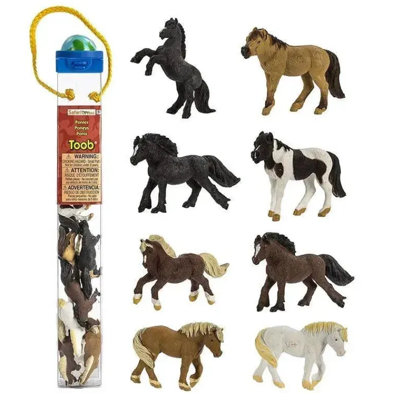 Safari Ltd Pretend Play*Safari - Ponies Toob Pack