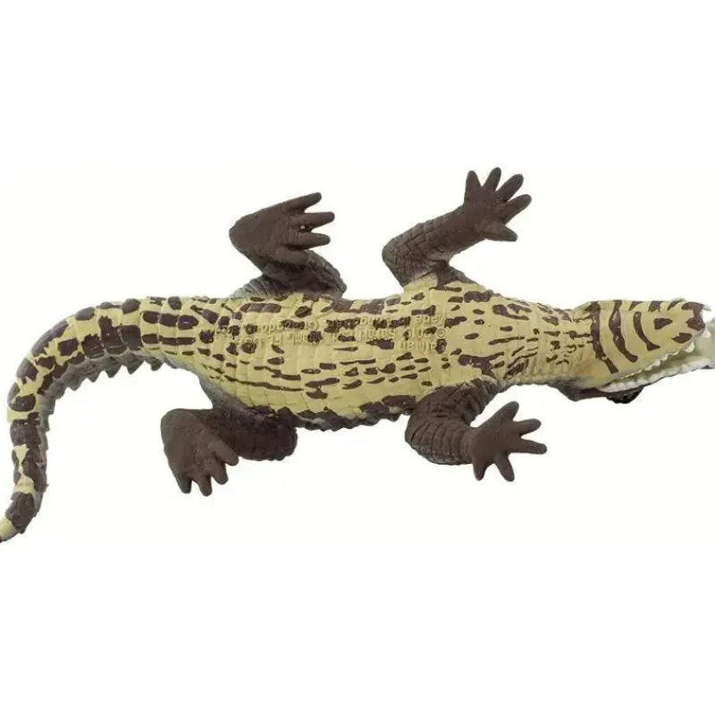 Safari Ltd Pretend Play*. - Caiman Figurine, Realistic 5 Reptile Figure