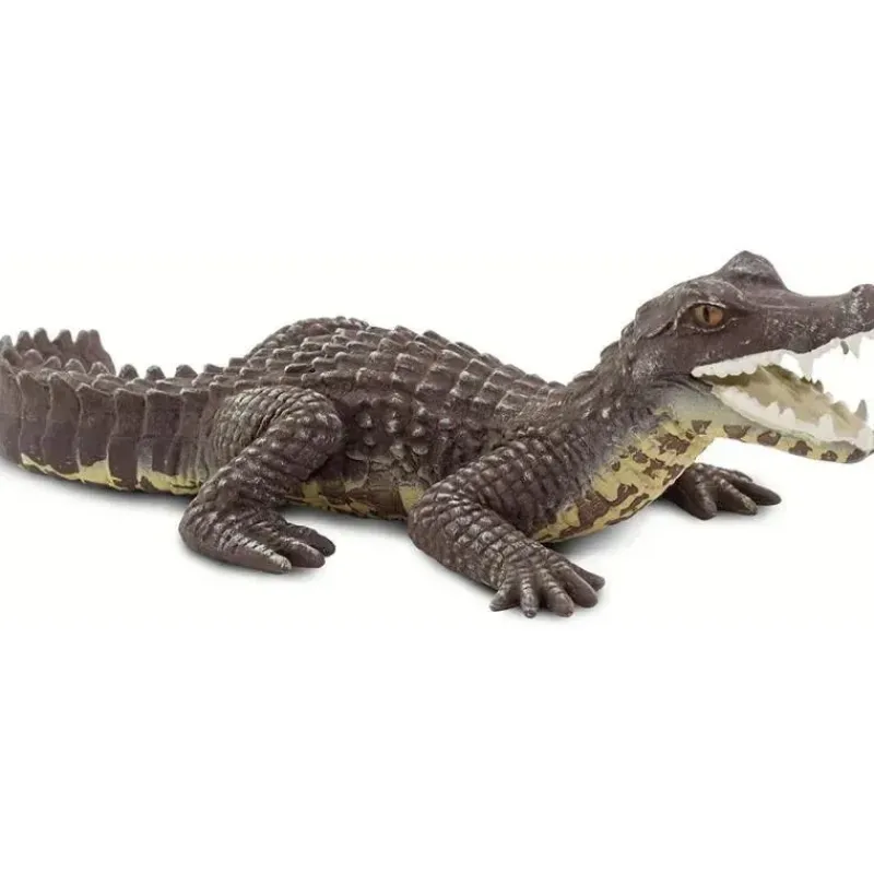 Safari Ltd Pretend Play*. - Caiman Figurine, Realistic 5 Reptile Figure