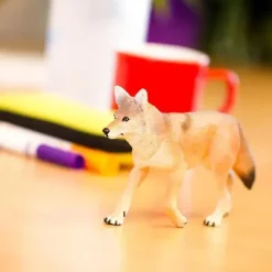 Safari Ltd Pretend Play*. - Coyote Toy Figurine, Detailed 6.5 Figure