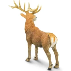 Safari Ltd Pretend Play*. - Red Deer Stag Figurine, Detailed 4.75 Figure