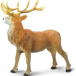 Safari Ltd Pretend Play*. - Red Deer Stag Figurine, Detailed 4.75 Figure