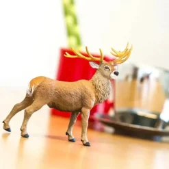 Safari Ltd Pretend Play*. - Red Deer Stag Figurine, Detailed 4.75 Figure