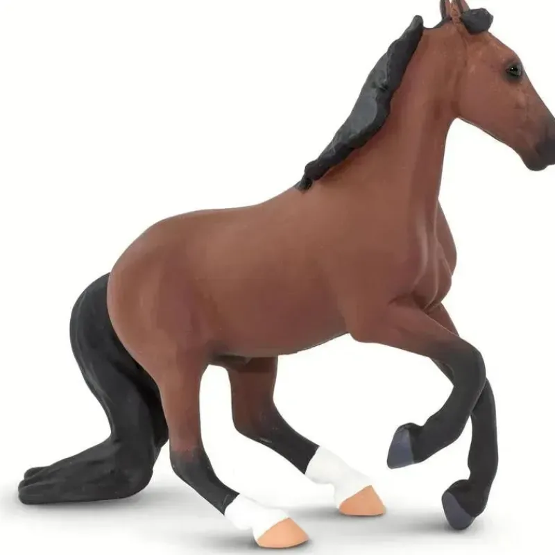 Safari Ltd Pretend Play*. - Thoroughbred Horse Figurine, Detailed 5 Figure
