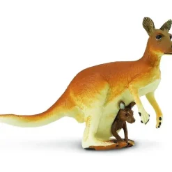 Safari Ltd Pretend Play*Kangaroo With Baby Wild Safari Wildlife