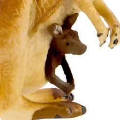 Safari Ltd Pretend Play*Kangaroo With Baby Wild Safari Wildlife
