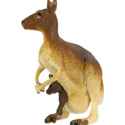 Safari Ltd Pretend Play*Kangaroo With Baby Wild Safari Wildlife