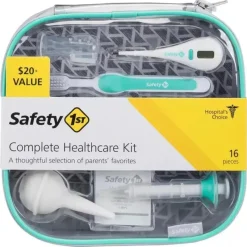 Safety 1st Oral & Nasal Care|Grooming*- Complete Healthcare Kit, Pyramid Aqua
