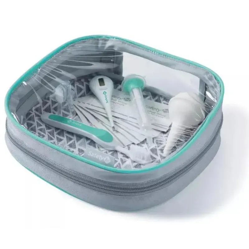 Safety 1st Oral & Nasal Care|Grooming*- Complete Healthcare Kit, Pyramid Aqua