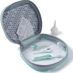 Safety 1st Oral & Nasal Care|Grooming*- Complete Healthcare Kit, Pyramid Aqua
