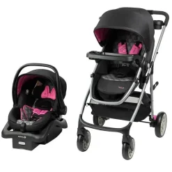 Safety 1st Mickey & Minnie*- Disney Baby Minnie Mouse Grow and Go Modular Travel System, Simply Minnie