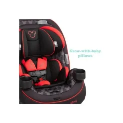 Safety 1st Convertible Car Seats|Mickey & Minnie*- Disney Grow & Go 3-In-1 Convertible Car Sea, Simply Mickey