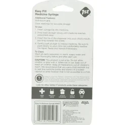 Safety 1st Medicine Dispenser*- Easy Fill Medicine Syringe (Packaging May Vary)