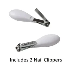 Safety 1st Grooming*- Fold-Up Nail Clippers - 2pk