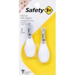 Safety 1st Grooming*- Fold-Up Nail Clippers - 2pk