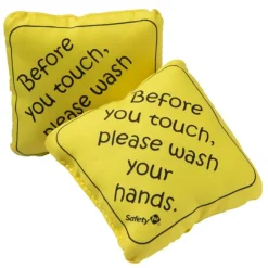 Safety 1st Car Seat Storage & Accessories*- No Germs On Board Sign 2Pk, Yellow