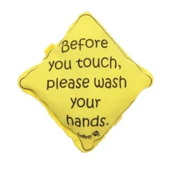 Safety 1st Car Seat Storage & Accessories*- No Germs On Board Sign 2Pk, Yellow