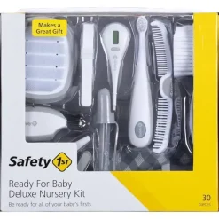 Safety 1st Grooming*- Ready for Baby Deluxe Nursery Kit Grey