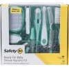 Safety 1st Oral & Nasal Care|Grooming*- Ready For Baby Dlx. Nursery Kit, Pyramid Aqua