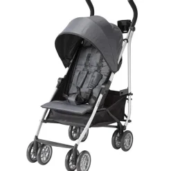 Safety 1st Single Strollers*- Step Lite Compact Stroller, Lightweight aluminum frame, Greyhound