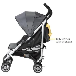 Safety 1st Single Strollers*- Step Lite Compact Stroller, Lightweight aluminum frame, Greyhound