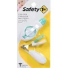 Safety 1st Grooming*Clear View Tweezers & Nail Clipper Set, Arctic