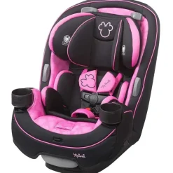 Safety 1st Convertible Car Seats|Mickey & Minnie*Disney Grow And Go 3-In-1 Convertible Car Seat One-Hand Adjust Simply Minnie