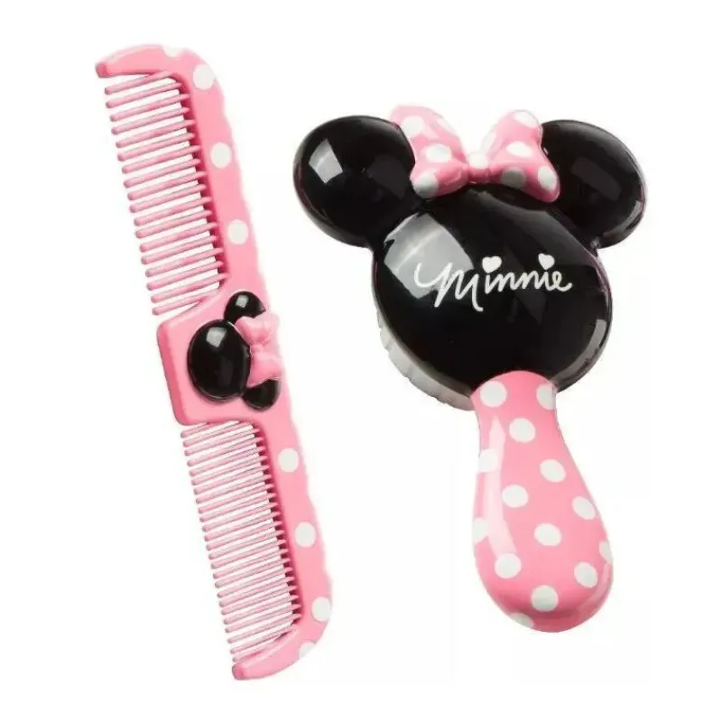 Disney Mickey & Minnie|Grooming*Safety 1st Minnie Brush & Comb Set
