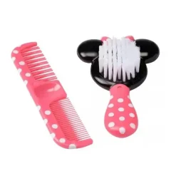 Disney Mickey & Minnie|Grooming*Safety 1st Minnie Brush & Comb Set