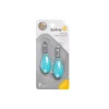 Safety 1st Grooming*Fold-Up Nail Clipper - Artic Blue (2 Pk)