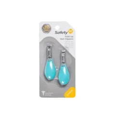 Safety 1st Grooming*Fold-Up Nail Clipper - Artic Blue (2 Pk)