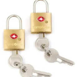 Samsonite Luggage & Accessories*- Travel Sentry 2-Pack Key Locks, Brass