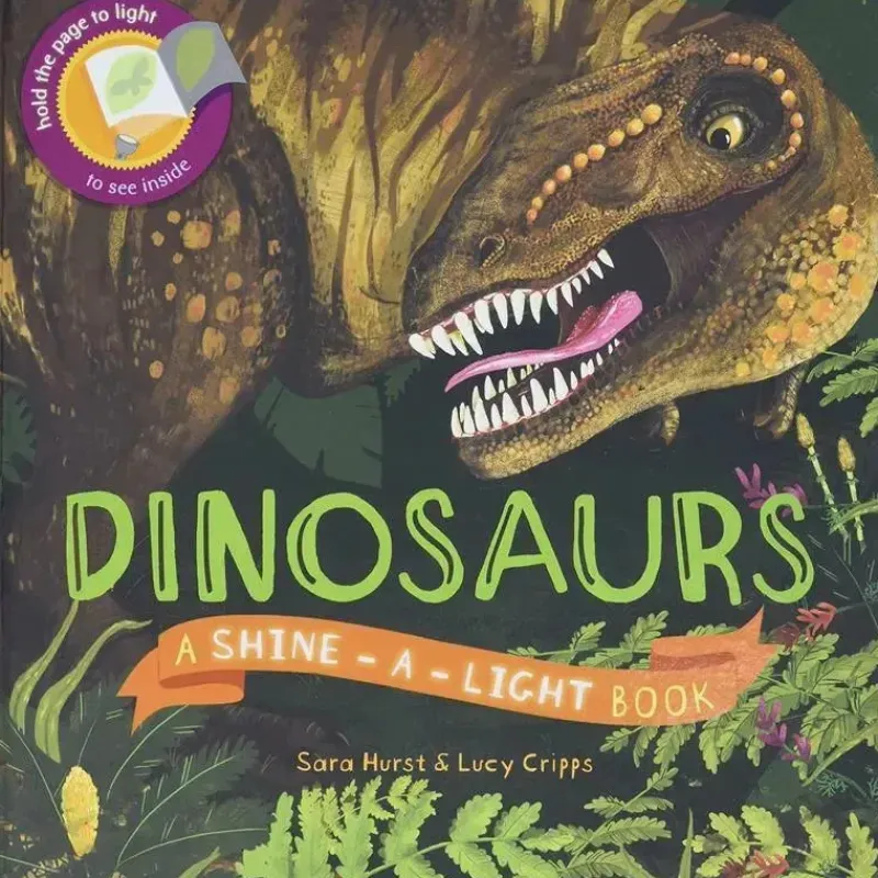 Sandy Ruben Books, Music & Dvds*- Book, Dinosaurs (Shine-A-Light)