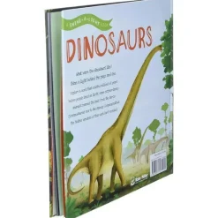 Sandy Ruben Books, Music & Dvds*- Book, Dinosaurs (Shine-A-Light)