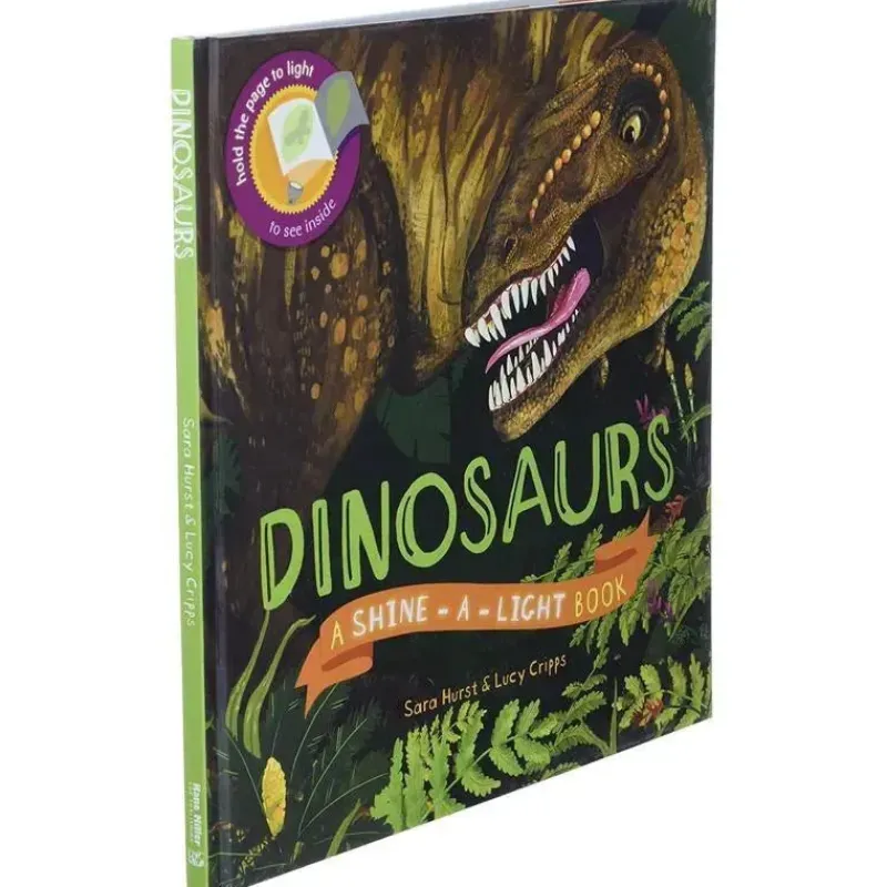 Sandy Ruben Books, Music & Dvds*- Book, Dinosaurs (Shine-A-Light)