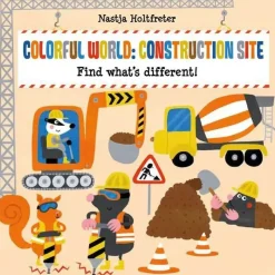Sandy Ruben Books, Music & Dvds*- Colorful World, Construction Site Baby Book