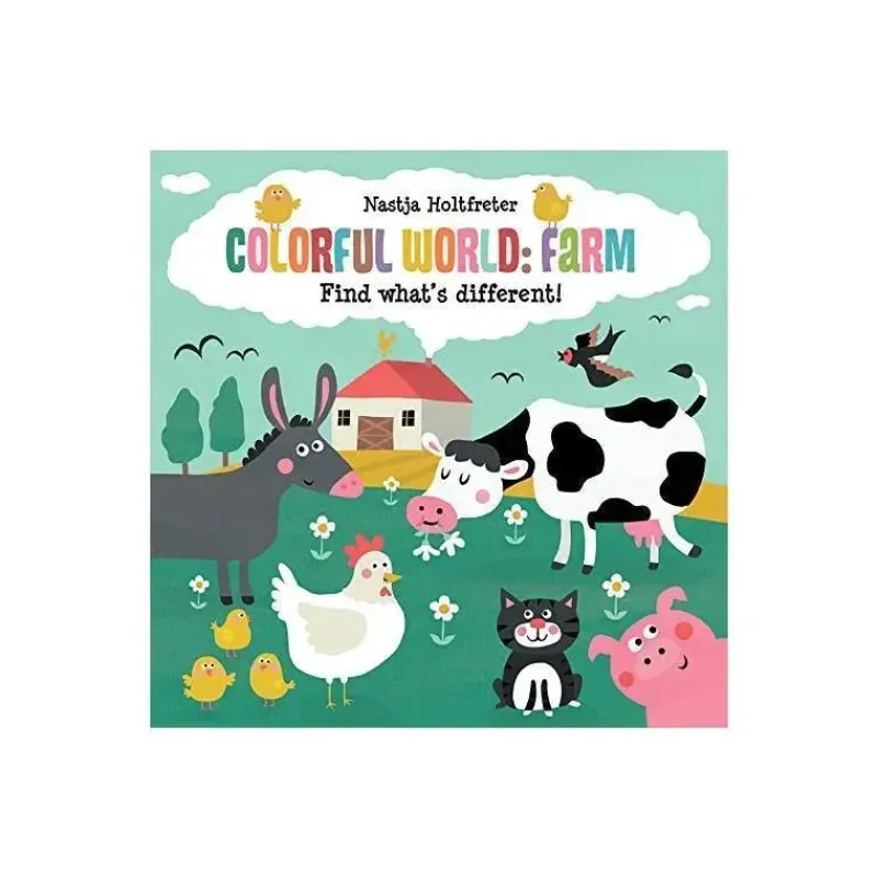 Sandy Ruben Books, Music & Dvds*- Colorful World Farm Baby Book